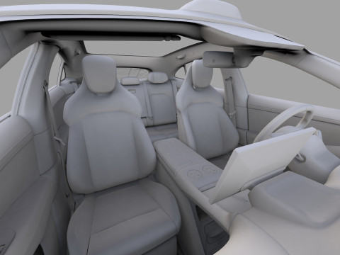 Xiaomi YU7 2025 HQ interior Model 3D