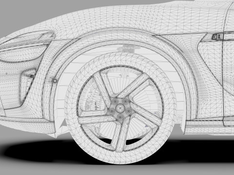 Xiaomi YU7 2025 HQ interior Model 3D