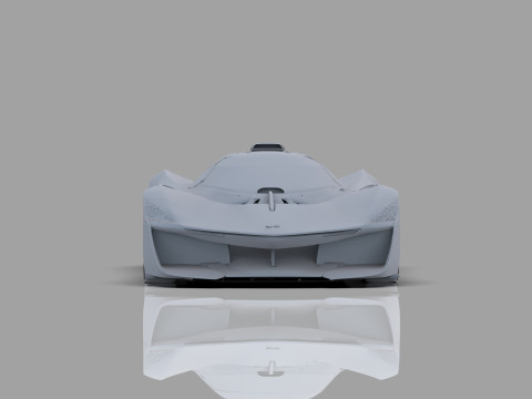 Alpine Alpenglow HY4 Concept 2022 HQ interior 3D Model