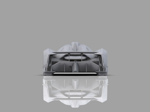 Alpine Alpenglow HY4 Concept 2022 HQ interior 3D Model