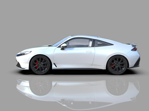 Honda Prelude 2026 HQ interior Modelo 3D