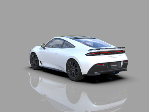 Honda Prelude 2026 HQ interior Modelo 3D