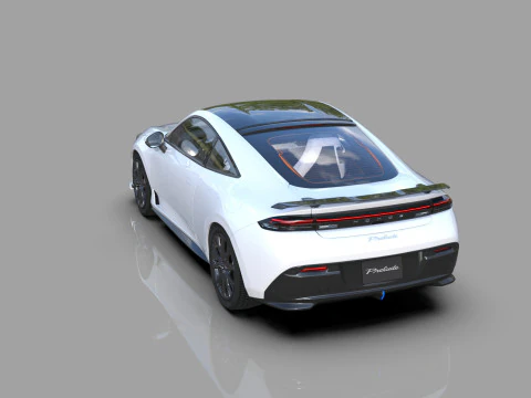 Honda Prelude 2026 HQ interior 3D Model