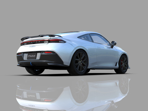 Honda Prelude 2026 HQ interior Modelo 3D