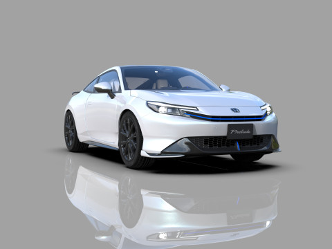 Honda Prelude 2026 HQ interior Modelo 3D