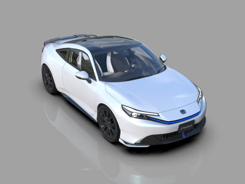 Honda Prelude 2026 HQ interior 3D Model