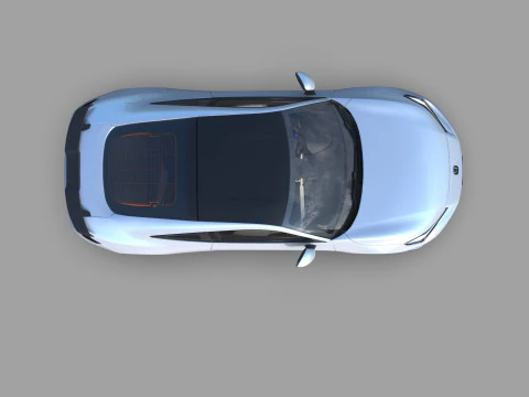 Honda Prelude 2026 HQ interior 3D Model