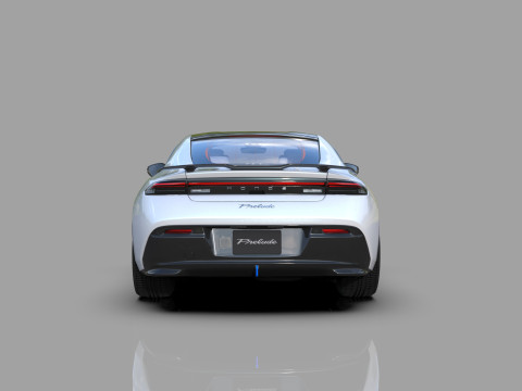 Honda Prelude 2026 HQ interior Modelo 3D