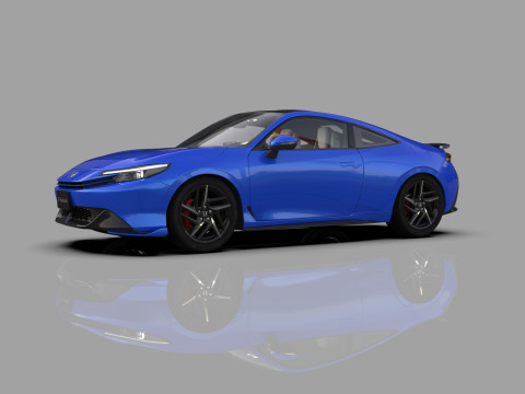 Honda Prelude 2026 HQ interior Modelo 3D