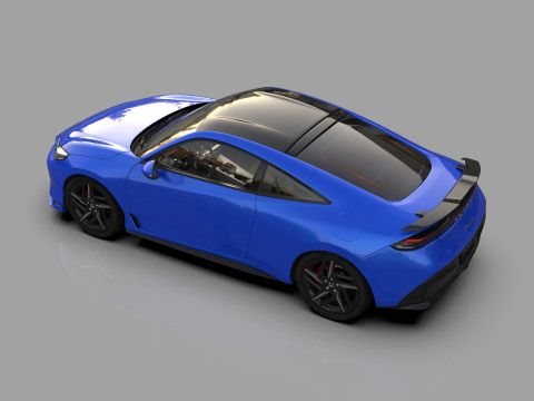 Honda Prelude 2026 HQ interior Modelo 3D