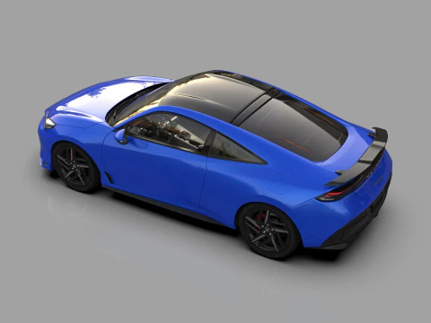 Honda Prelude 2026 HQ interior 3D Model
