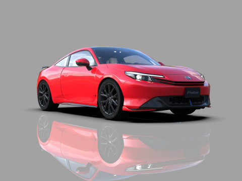 Honda Prelude 2026 HQ interior Modelo 3D