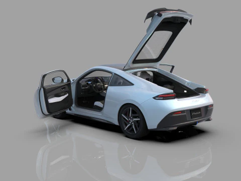 Honda Prelude 2026 HQ interior 3D Model