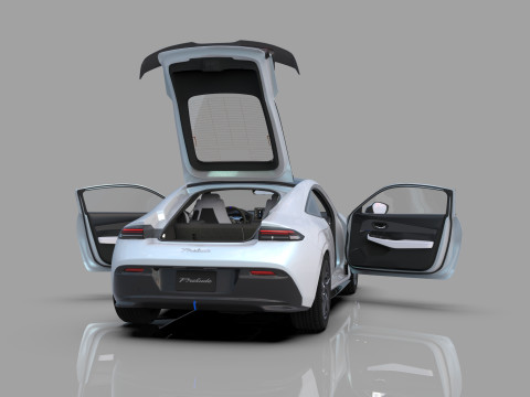 Honda Prelude 2026 HQ interior Modelo 3D