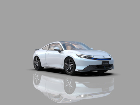 Honda Prelude 2026 HQ interior Modelo 3D