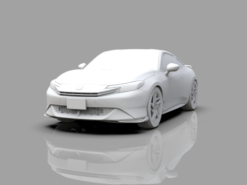 Honda Prelude 2026 HQ interior Modelo 3D