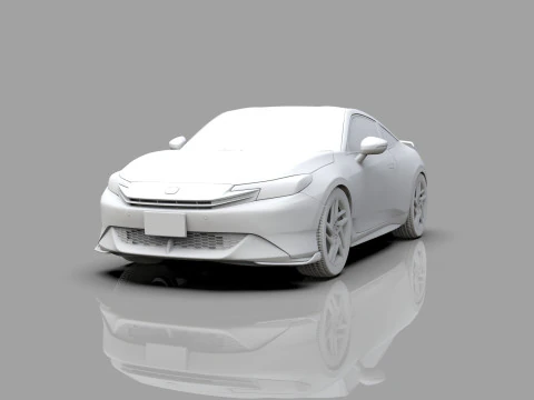 Honda Prelude 2026 HQ interior 3D Model
