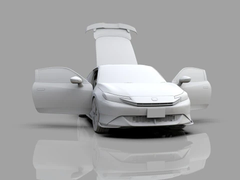 Honda Prelude 2026 HQ interior 3D Model