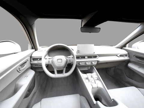 Honda Prelude 2026 HQ interior 3D Model