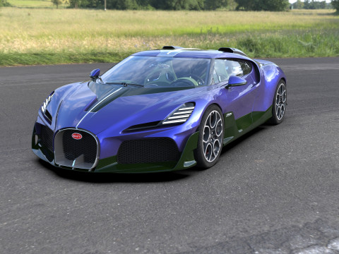 Bugatti Brouillard HQinterior 3D Model