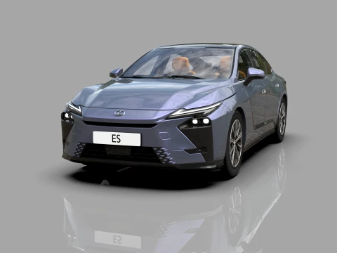 Lexus ES 2026 HQinterior 3D Model