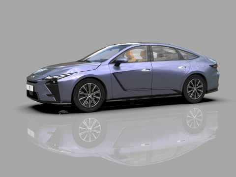 Lexus ES 2026 HQinterior 3D Model
