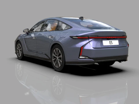Lexus ES 2026 HQinterior 3D Model
