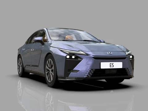 Lexus ES 2026 HQinterior 3D Model