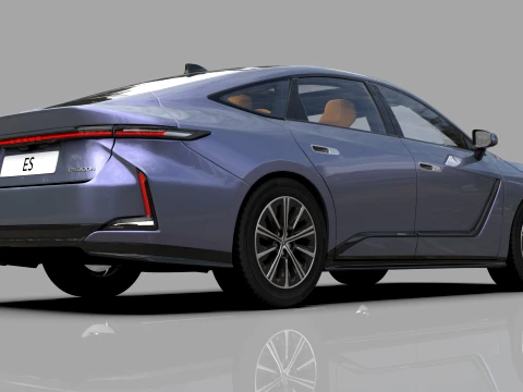 Lexus ES 2026 HQinterior 3D Model