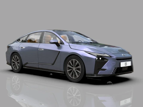 Lexus ES 2026 HQinterior 3D Model