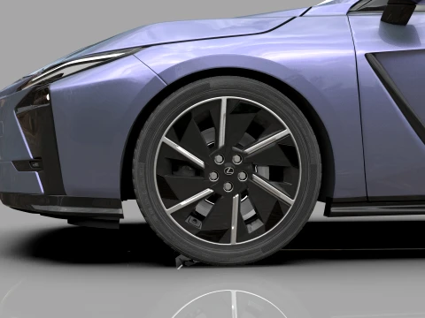 Lexus ES 2026 HQinterior 3D Model