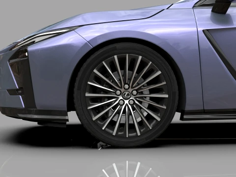 Lexus ES 2026 HQinterior 3D Model