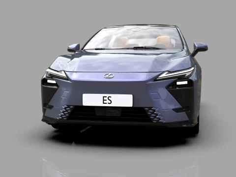 Lexus ES 2026 HQinterior 3D Model