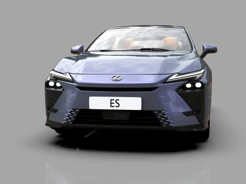 Lexus ES 2026 HQinterior 3D Model