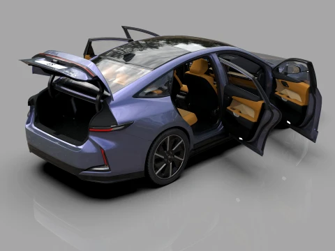 Lexus ES 2026 HQinterior 3D Model