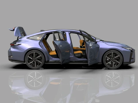 Lexus ES 2026 HQinterior 3D Model