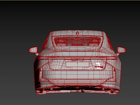 Lexus ES 2026 HQinterior 3D Model