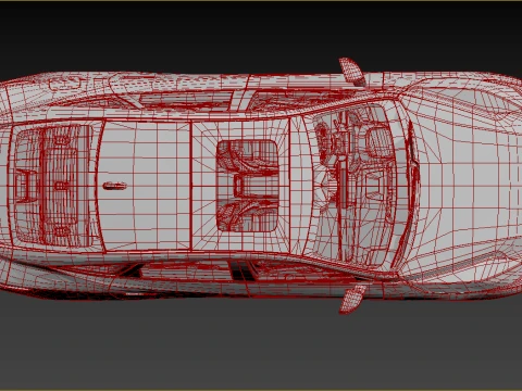 Lexus ES 2026 HQinterior 3D Model