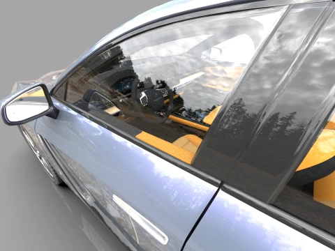 Lexus ES 2026 HQinterior 3D Model