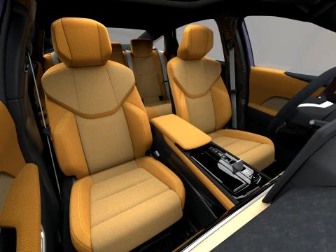 Lexus ES 2026 HQinterior 3D Model