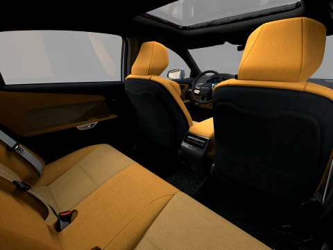 Lexus ES 2026 HQinterior 3D Model