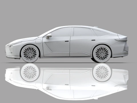 Lexus ES 2026 HQinterior 3D Model