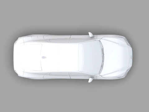 Lexus ES 2026 HQinterior 3D Model