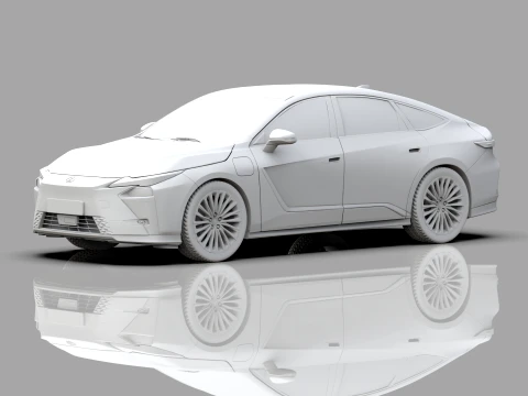 Lexus ES 2026 HQinterior 3D Model