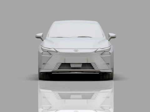 Lexus ES 2026 HQinterior 3D Model