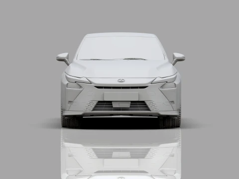 Lexus ES 2026 HQinterior 3D Model
