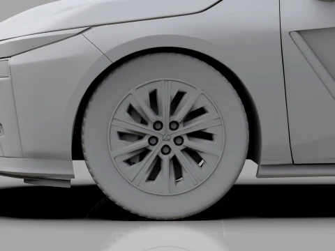 Lexus ES 2026 HQinterior 3D Model
