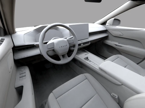 Lexus ES 2026 HQinterior 3D Model