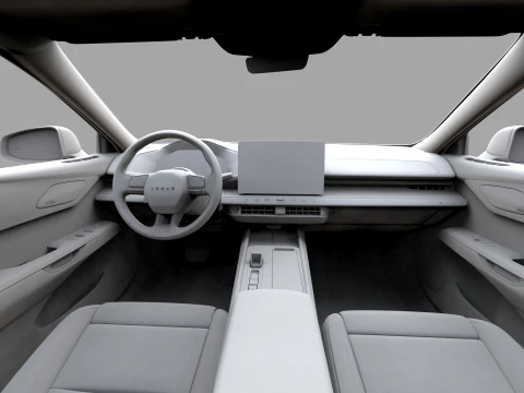 Lexus ES 2026 HQinterior 3D Model