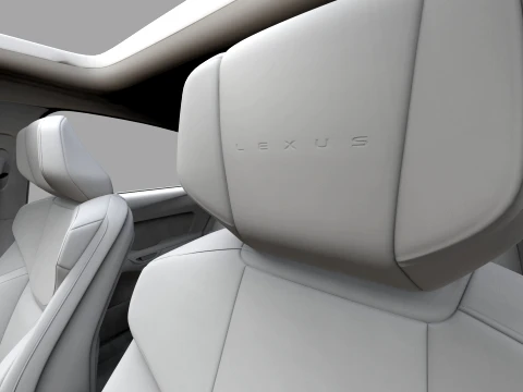 Lexus ES 2026 HQinterior 3D Model